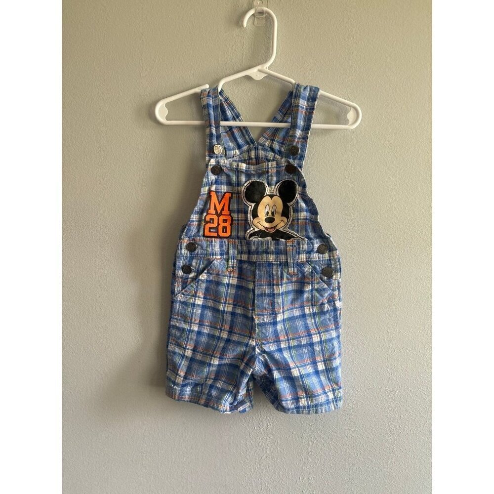 Disney Mickey Mouse boys shortalls 18M